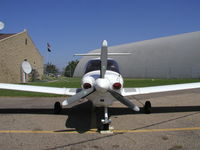 N269DS @ KSGS - Parked on the ramp at Fleming Field. - by Mitch Sando