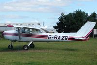 G-BAZS @ EGCF - Cessna F150L - by Terry Fletcher