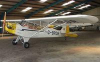 G-BROR @ EGCS - Piper Cub