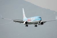 D-ATUD @ LGKR - Hapag Fly 737-800 - by Andy Graf-VAP