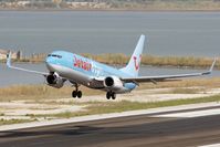 OO-VAS @ LGKR - Jetair 737-800 - by Andy Graf-VAP