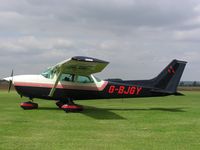 G-BJGY @ EGSP - Cessna 172 at Sibson