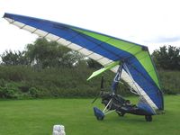 G-CBEV - Quantum microlight at LongAcres Farm, Sandy - by Simon Palmer