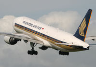 9V-SVE @ EGCC - Singa 777 from 23L - by Kevin Murphy