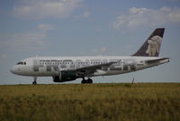 N944FR @ DEN - Frontier A319-111 - by aubseric