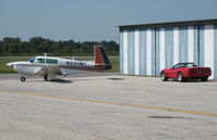 N201WY @ KGYY - Mooney at GYY Airport - by Jim Kerr