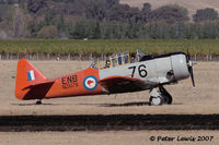 ZK-ENB @ NZOM - R Brereton, Bulls - by Peter Lewis