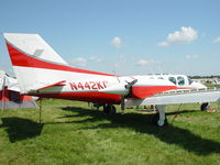 N442KC @ KOSH - Shot at oshkosh 2004.  Very fascinating aircraft. - by Bryce Haselhorst