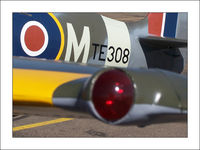 N308WK @ BDU - RAF Roundel and color. - by Bluedharma
