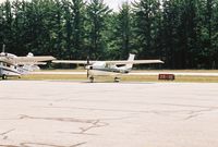 N43Q @ MGN - Parked @ Harbor Springs Airport (MGN) - by Mel II