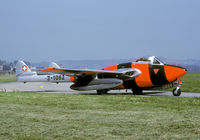 J-1082 @ LSME - One of the last active Vampires in Swiss Service. - by Joop de Groot