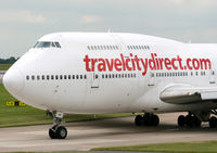 TF-AME @ EGCC - Travel city 747 - by Kevin Murphy
