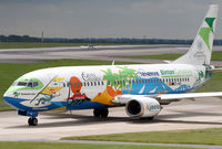 EC-INQ @ EGCC - Fancy livery on this one - by Kevin Murphy