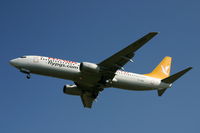 TC-APM @ EBBR - flight PGT273 is descending to rwy 25R