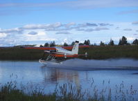N754 @ LHD - 1965 DeHavilland BEAVER U-6A, P&W R-985 450 Hp is listed, but I think a P&W(C) PT6A turboprop conversion, of US Dept. of Interior, 8 seats, Experimental Class, splashdown - by Doug Robertson
