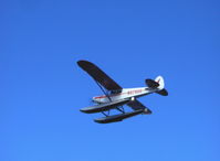 N8796D @ LHD - 1958 Piper PA-18-150 SUPER CUB, Lycoming O-320 150 Hp, takeoff climb - by Doug Robertson