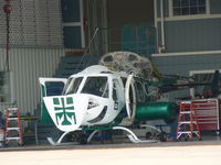 N911MK @ GPM - Heavy Maintainence or Modification Bell 222U