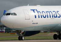 G-OJMC @ EGCC - TCX Close up on A.330 - by Kevin Murphy