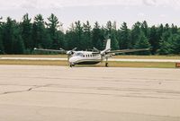 N695GH @ MGN - Parked @ Harbor Springs Airport (MGN) - by Mel II