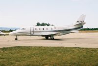 N571CS @ MGN - Parked @ Harbor Springs Airport (MGN)