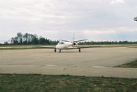 N55CH @ MGN - Taxi from landing RWY 28 @ Harbor Springs Airport (MGN) - by Mel II