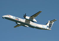 G-JECL @ EGCC - Flybe Dash 8 - by Kevin Murphy