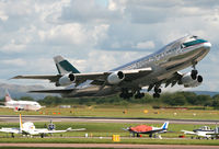 B-HMD @ EGCC - Cathay 747 - by Kevin Murphy