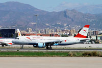 OE-LBN @ LEMG - Taxiing out for take off at Malaga Pablo Picasso Airport