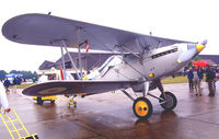G-BWWK @ EGSU - Towed to the hangar. - by Robert Roggeman