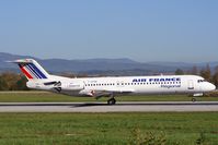 F-GPXM @ LFSB - Fokker F 28 0100 - by eap_spotter
