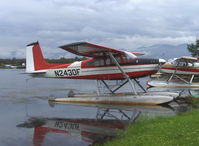 N2430F @ LHD - 1965 Cessna 180H SKYWAGON, Continental O-470 230 Hp - by Doug Robertson
