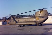 66-0117 - CH-47A at the maintenance ramp, Lawson Army Air Field, Ft. Benning.  It was transferred to the VNAF and captured by North Vietnam at the end of the war.