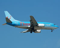 G-THOC @ LEBL - Spirit of Doncaster on short final RWY 07L. - by Jorge Molina