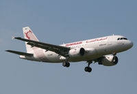 TS-IMQ @ EGLL - Latest Tunisair A.319 - by Kevin Murphy