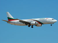 LZ-HVA @ LEBL - On short final RWY 25R. - by Jorge Molina