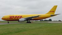 OO-DLZ @ EGGW - DHL workhorse - by Terry Fletcher