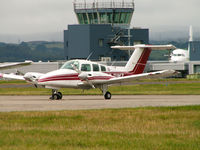 G-BIMZ @ EGPF - Beech 76/Area J/Glasgow - by Ian Woodcock