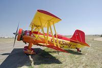 N7699 @ KAKO - Gene Soucy - Wingwalker - National Radial Engine Exhibition - 2007  Akron Colorado - by John Little