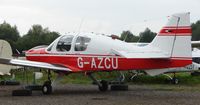 G-AZCU @ EGBD - Beagle B121 - by Terry Fletcher