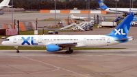 G-VKND @ EGCC - Excel Air B757 - by Terry Fletcher