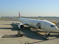 JA736J @ RJAA - JAL Boeing 773ER @ NRT, before departing to CDG - by three46