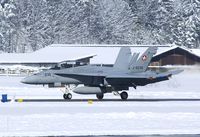 J-5236 @ LSMM - At last: after more than 20 years traveling to Switzerland I finally succeeded in photographing aircraft in snow. - by Joop de Groot