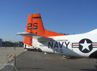 N28XC @ CMA - 1954 North American T-28C TROJAN 'Susy Q', Wright R-1820 Cyclone 1,425 Hp, tail data - by Doug Robertson