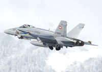 J-5007 @ LSMM - Flying if front of a typical white out due to fresh fallen snow. - by Joop de Groot