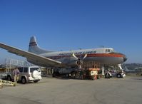N636X @ CMA - 1952 Martin 4-0-4, two P&W R-2800-CB16 Double Wasp 2,400 Hp each, See, Read my article here in the Articles section re this aircraft. - by Doug Robertson