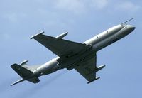 XV254 @ EGUA - Classic view of the Nimrod. The Rolls Royce Spey engines go full power and produce lots of smoke. - by Joop de Groot