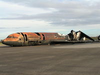 G-AWZR @ EGNV - Airframe used for fire training,now removed from airport.