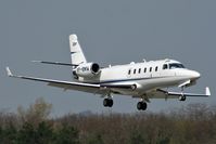 VP-BMW @ LFSB - landing on rwy 16 - by eap_spotter