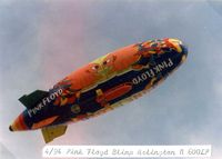N600LP @ GKY - Pink Floyd paint...airship destroyed  June 27th, 1994 in North Carolina wind storm. Envelope was cut up and pieces sold to fans through Rolling Stone.