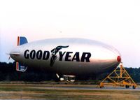 N10A - Goodyear Blimp at former Houston Blimp Base (closed 1992 now a shopping center) - by Zane Adams
